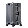 Zagreb – Wide Handle Hardshell Suitcase with Aluminium Frame & 360° Spinner Wheels