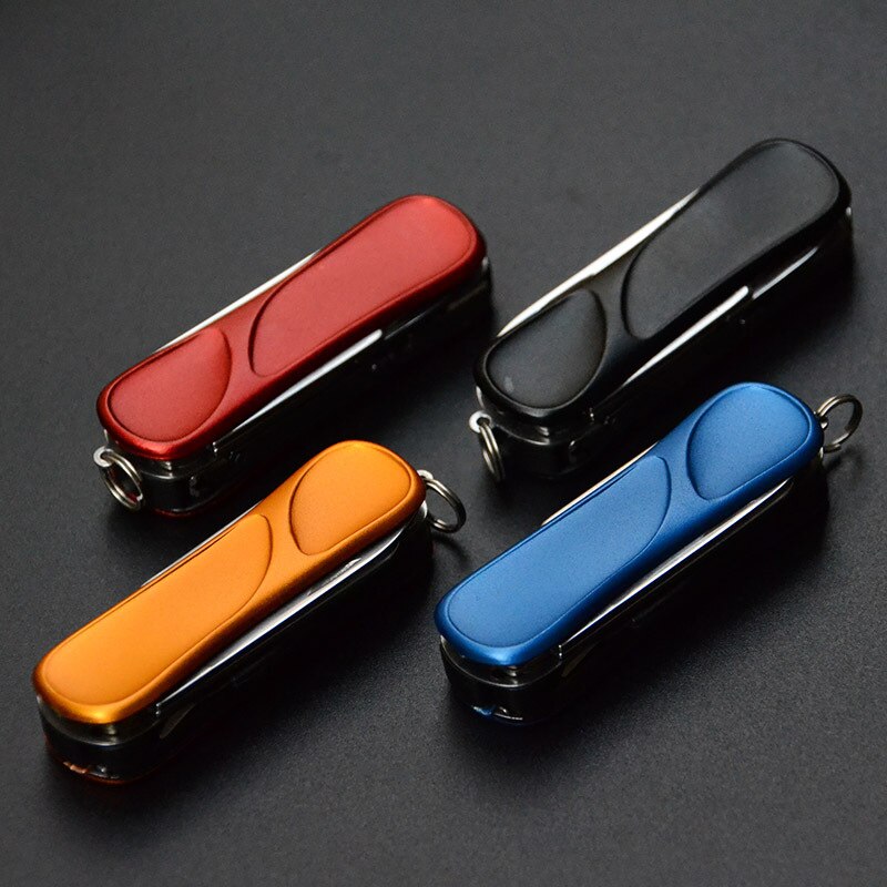 10-in-1 Stainless Steel EDC Keychain Tool