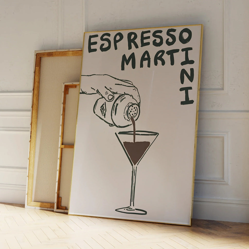 Espresso Martini Wall Art