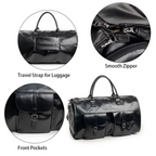 Garment Duffel Weekender Bag – Foldable Carry-On Suit Bag for Men