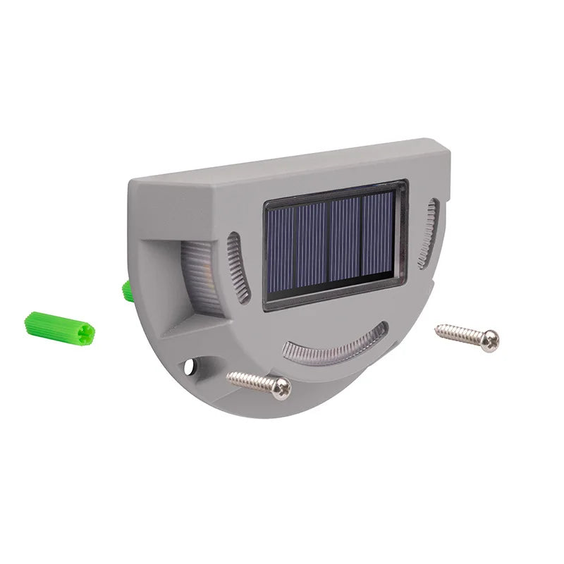 Lumivance Solar-Step Light 2-in-1 | Warm White & Cool White | Waterproof IP65 | For Outdoors, Steps, Pathways & Driveway