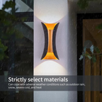 Modern Dual-Tone LED Wall Lamp – Waterproof & Minimalist for Indoors & Outdoors