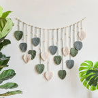 Blatt Macrame Wall Hanging