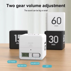 Hexagon Magnetic Visual Flip Timer - Silent, Smart, and Efficient