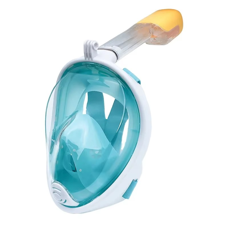Full Face Dry Snorkel Diving Mask for Swimming and Snorkeling