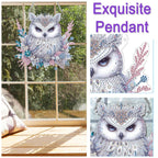 Butterfly Pendant | 5D DIY Diamond Painting | Double-Sided Acrylic | Sparkling Window Decoration