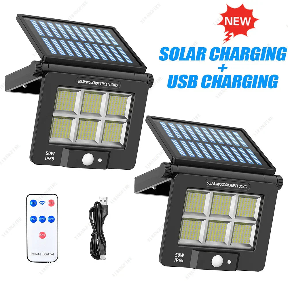 EcoBright SolarWall Light | Efficient & Weatherproof | 6000K Cool White Light | For Outdoor Walls & Gardens