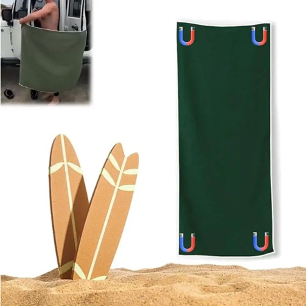 Multifunctional Outdoor Magnetic Bath Towel