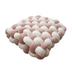 Chunky Woven Knot Cushion