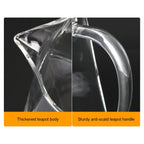Teavora Glass Teapot with Stainless Steel Infuser | Heat Resistant & Dishwasher Safe | For Loose Tea & Tea Flowers | 550/750/950 ml