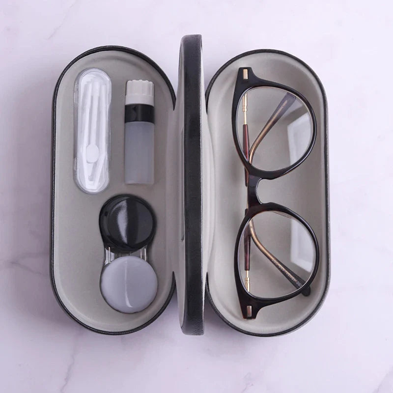 2 In 1 Glasses and Contact Lens Case