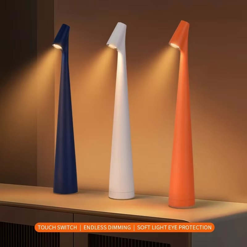 Multi-Setting Rechargeable LED Desk Lamp – Perfect for Ambiance and Outdoors