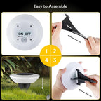 Solar Outdoor Pathway 4-Piece Lights