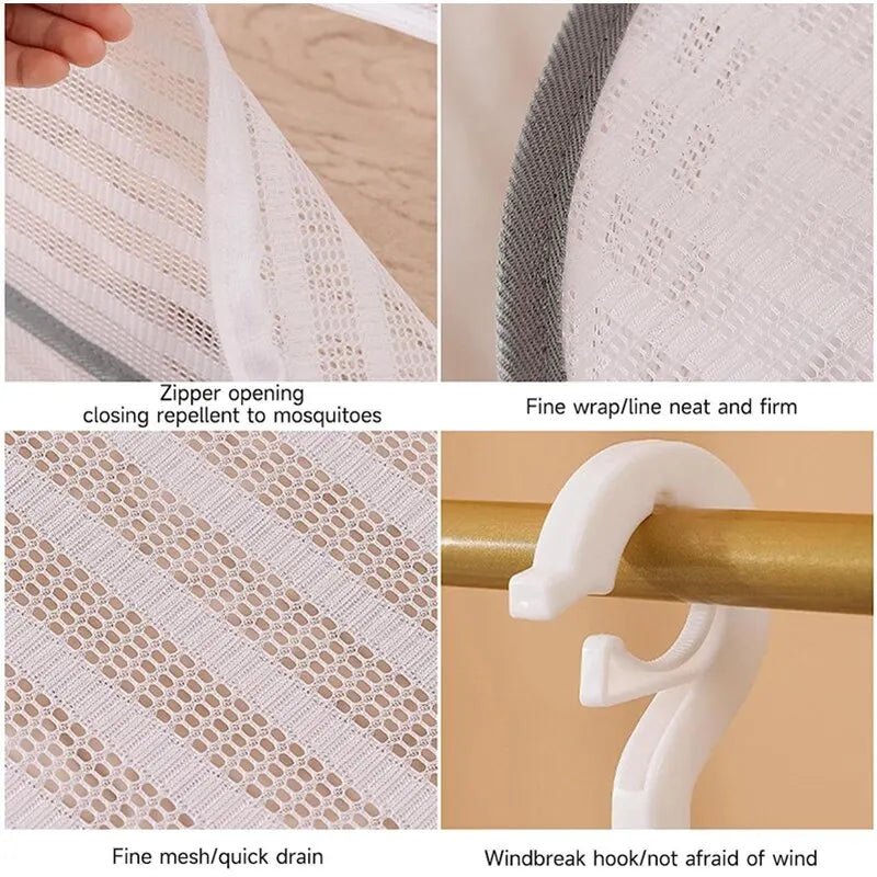 FlexiDry Drying Net | Foldable & Compact | Quick-Drying Mesh Design | 3 Levels