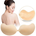 Reusable Strapless Silicone Bra with Push-Up Support