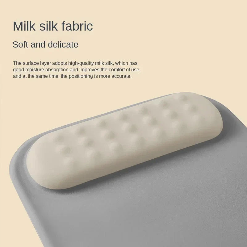 Palmira Mouse Pad | Ergonomic & Stylish | Memory Foam Comfort | Non-Slip & Decorative