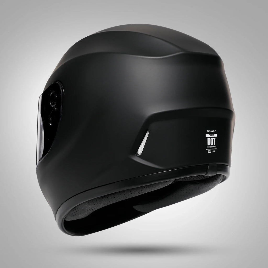Modern Full Face Helmet with Clear Visor