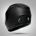 Modern Full Face Helmet with Clear Visor