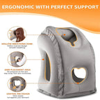 ComfortRest Travel Pillow | Ergonomic Travel Pillow for Neck & Head | Compact and Lightweight