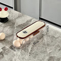 RollEgg Max | Automatic Egg Holder for the Refrigerator | Stackable Egg Organizer Made of Clear Plastic