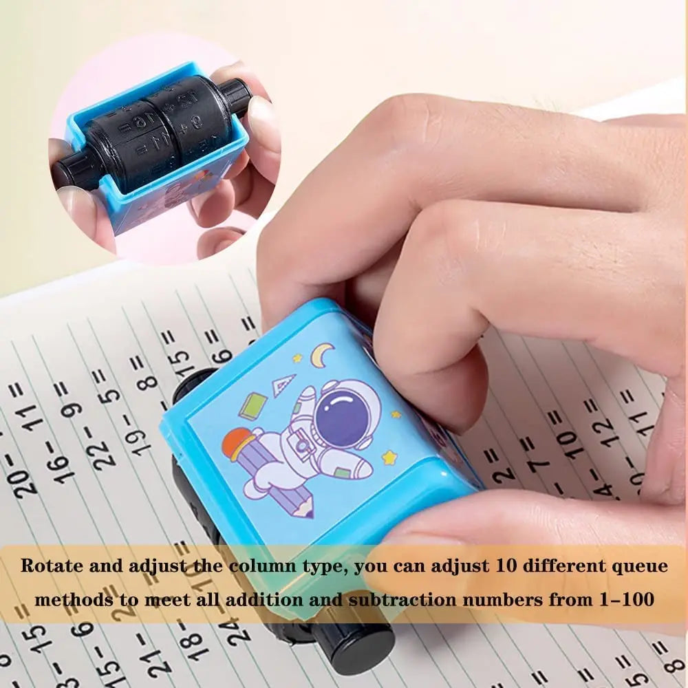 Reusable Calculation Roller Teaching Aid