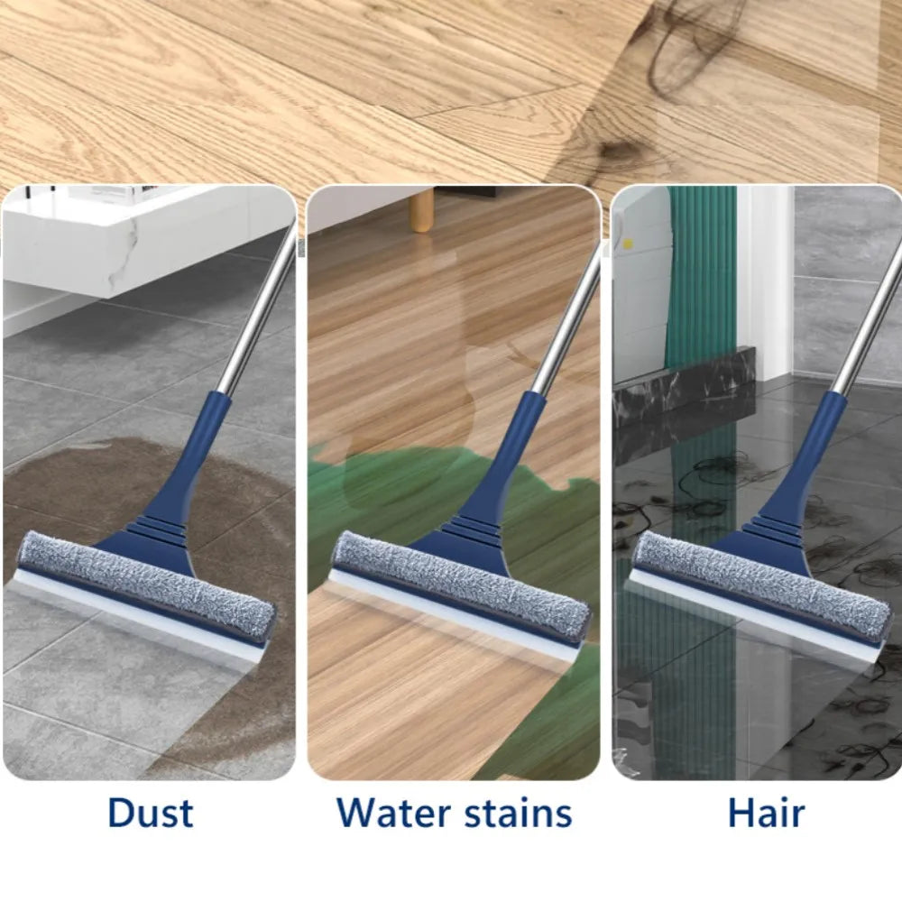 FlexiClear Window Cleaner | 2-in-1 Cleaning | Flexible Head | Telescopic Handle