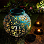 Solaverna 6-piece set solar replacement lids for garden lanterns | Ø 7 cm | LED lights with solar panel | Waterproof & Automatic