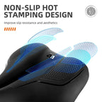 High Elastic Shock Absorbing Bicycle Saddle – Waterproof and Breathable Comfortable Bike Seat for Mountain Biking and Road Cycling