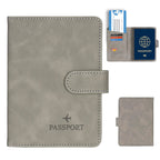 Passport holder Travello | RFID protection | Real leather look | For women & men