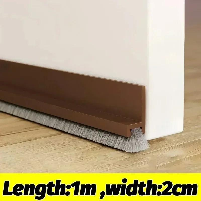 ThermaSeal Door Bottom Seal | TPE | Draft & Sound Protection | 2 cm x 1 m