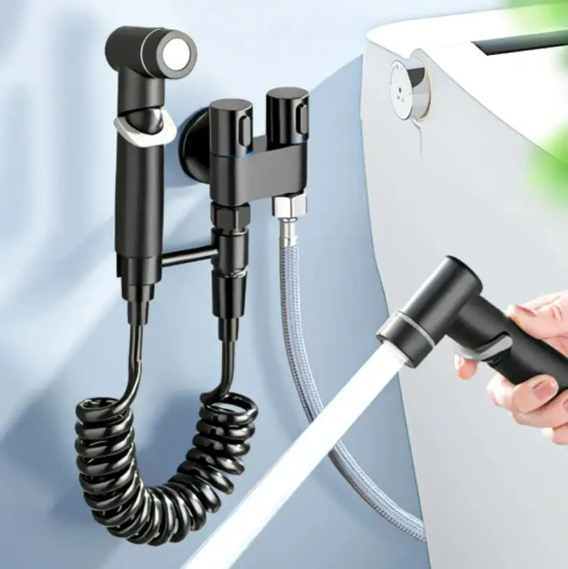 AquaSmart Bidet Companion – Luxurious Hygiene Set for Wall Mount