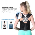Adjustable Posture Corrector Back Brace Support Strap for Men and Women