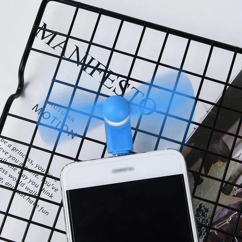 VentoClip Mini USB Fan | Ultra Light & Flexible | Quiet | No Battery