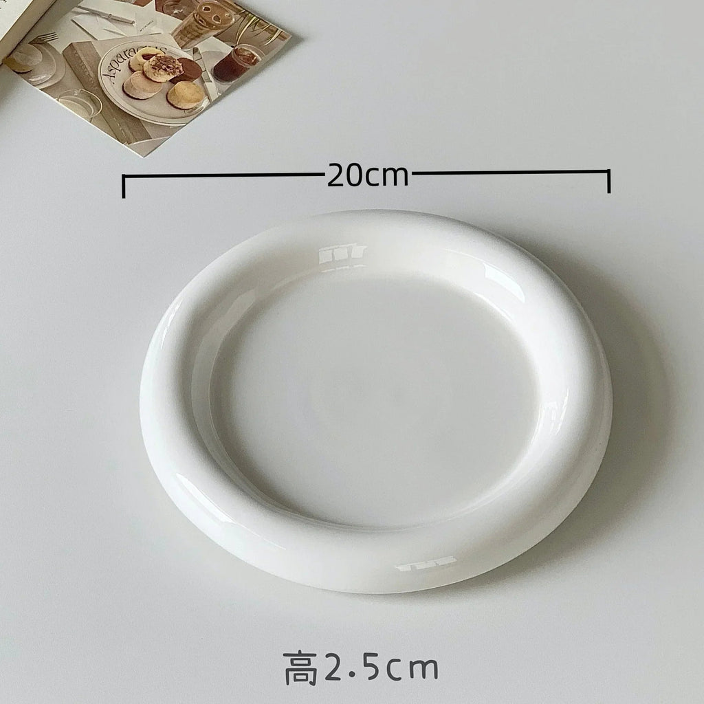 NordicChef Round Ceramic Plate