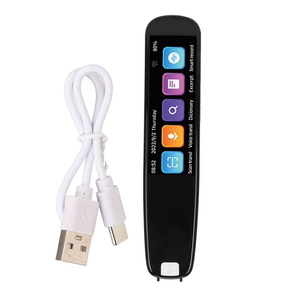 Smart WiFi Scanning Translation Pen with 2MP Camera and 131-Language Support