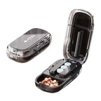 Pocket Size Dustproof Pill Cutter Organizer
