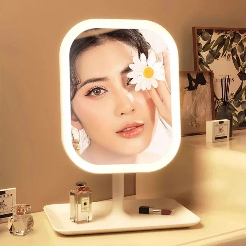 LED Makeup Mirror Lumiéra | 3 Light Colors | Touch Control | Modern Design