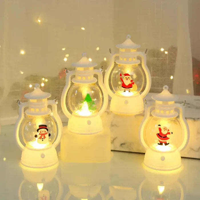 ClausTwinkle - LED Christmas lights in the shape of Santa Claus