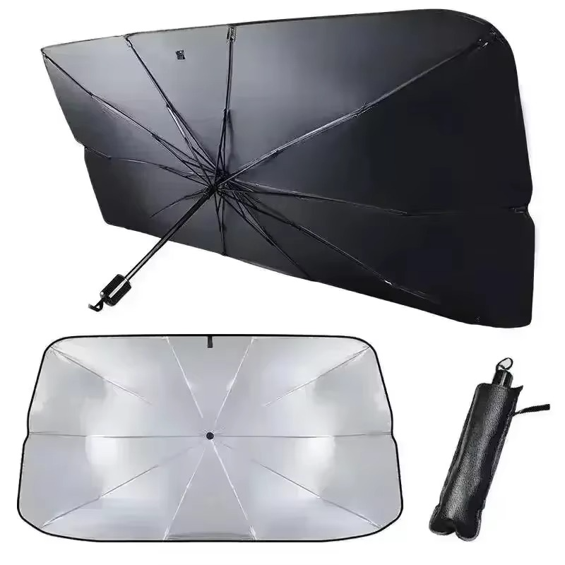 Car Sunshade Umbrella - Front Windshield Cover for UV & Heat Protection