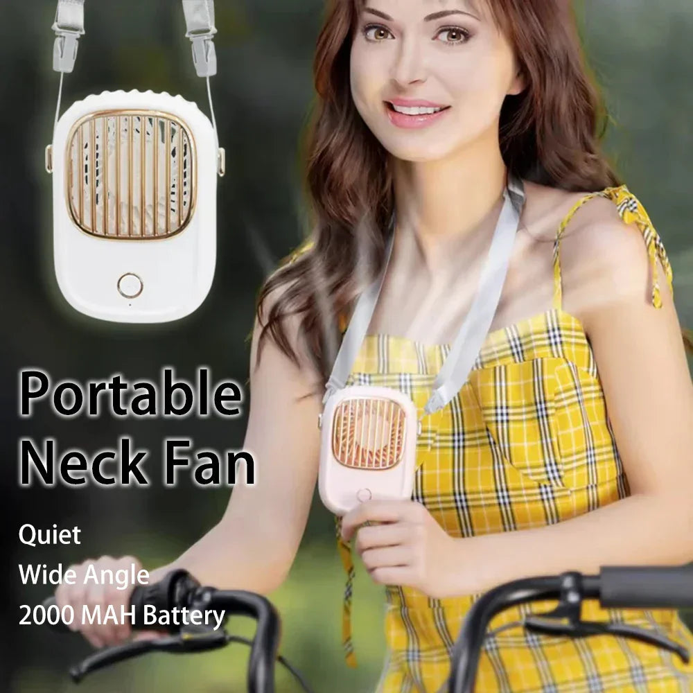 CoolBreeze AeroLynx | Mini Fan | 3-in-1 Portable | Rechargeable & Compact