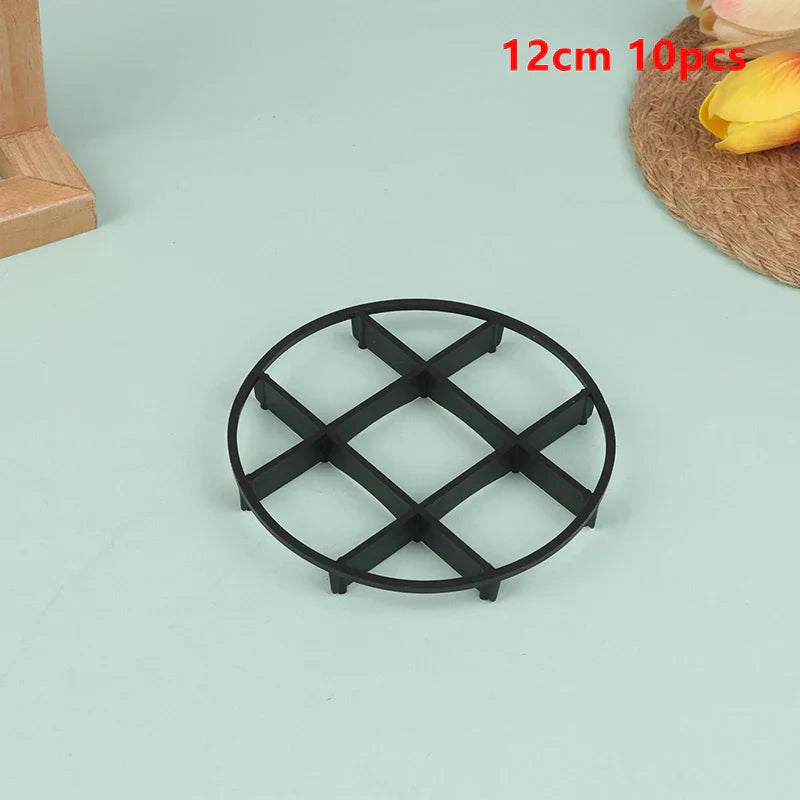 Aircotta Plant Pot Saucer | Ventilation & Ground Protection | For Indoor & Outdoor | Durable Plastic