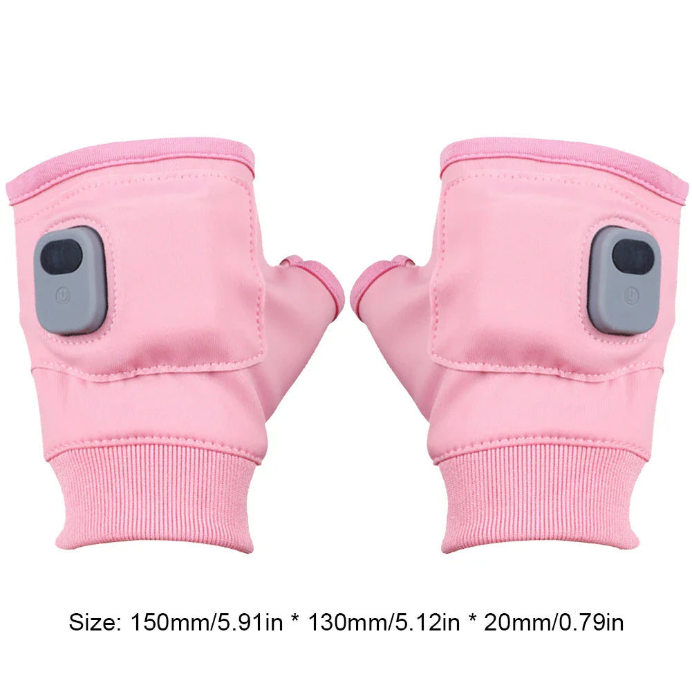 ThermoGrip Heated Gloves | 360° All-Around Heat | Rechargeable & Windproof | Touchscreen Function