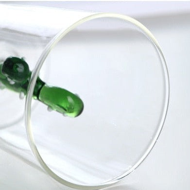 Cactus Glass Cup
