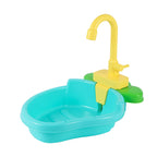 Automatic Flowing Water Bird Bath Fountain