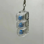 Mechanical Cube Click Fidget Keychain