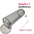 stainless steel for even cooking