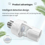 Motion-Activated Adjustable Smart Light Socket