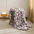 Smiley Checkered Blanket