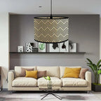 Art Deco Drum Lampshade