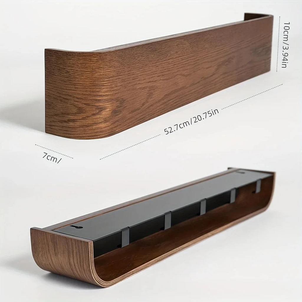 NordicHide Rack Wall wardrobe with shelf & hidden hooks